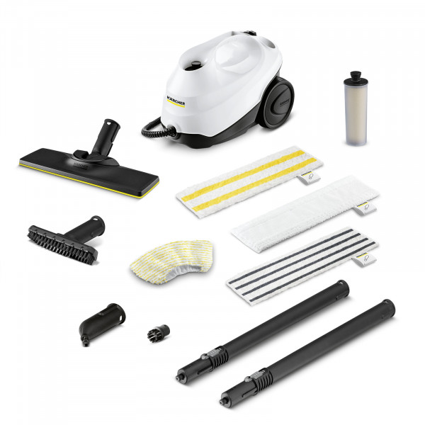 Пароочистители Karcher SC 3 EasyFix Anniversary Edition - 1900 Вт / 75 м² / 1 л / 3.1 бар / 0.5 мин / 220-240 В - 1.513-660.0