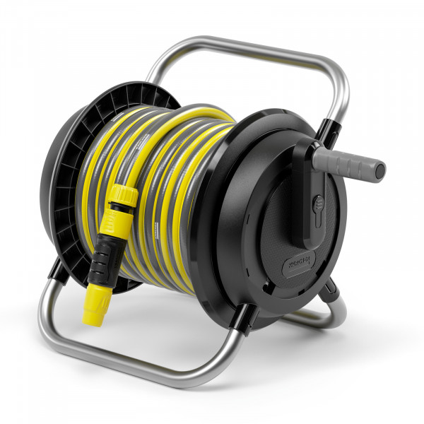 Встроенные шланги и тележки - Шланговая катушка Karcher HR 2.10. комплект. новая - 10м-1/2 - 2.645-370.0