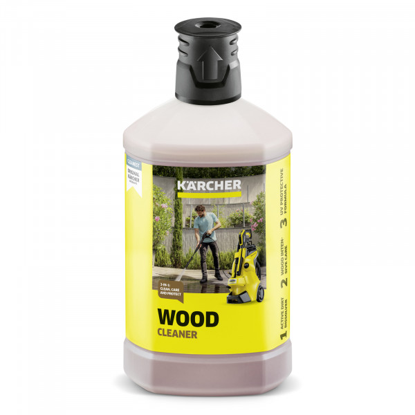 Detergenți de curățare pentru aparate cu presiune înaltă - Karcher Detergent pentru curățarea lemnului Plun&Clean RM 612 - 1L - 6.295-757.0