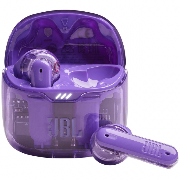 Наушники беспроводные JBL Tune Flex Ghost Purple Наушники беспроводные JBL Tune Flex Ghost Purple