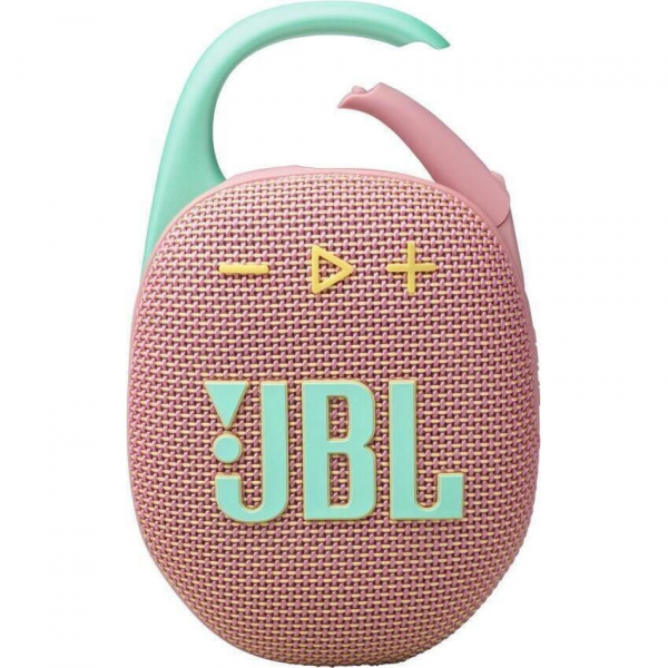 Колонка портативная Bluetooth JBL Clip 5 Pink Колонка портативная Bluetooth JBL Clip 5 Pink