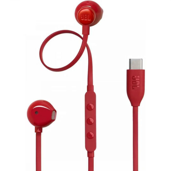 Căști cu fir JBL Tune 305C Red Căști cu fir JBL Tune 305C Red