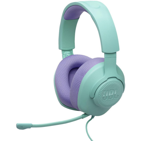 Наушники игровые JBL Quantum 100M2 Cyan Наушники игровые JBL Quantum 100M2 Cyan