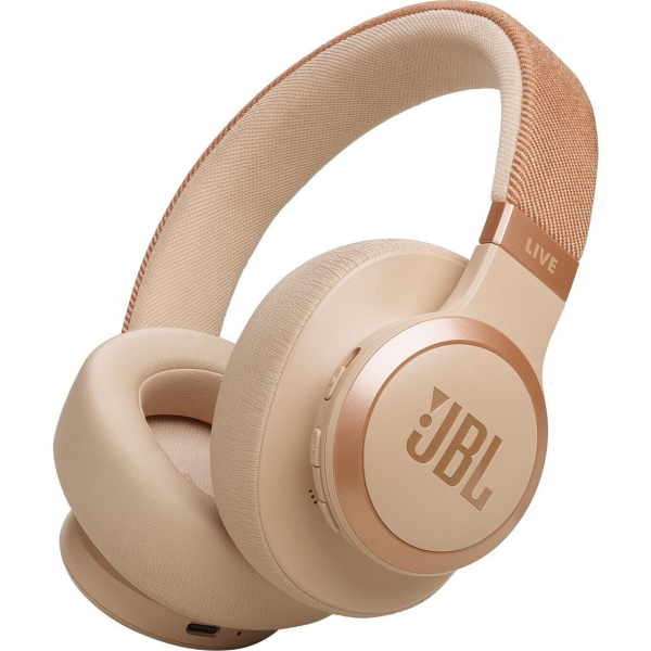 Căști fără fir JBL Live 770NC Sandstone