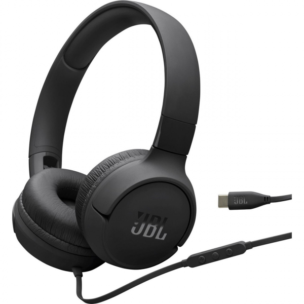 Căști cu fir JBL Tune 520C USB-C Black Căști cu fir JBL Tune 520C USB-C Black