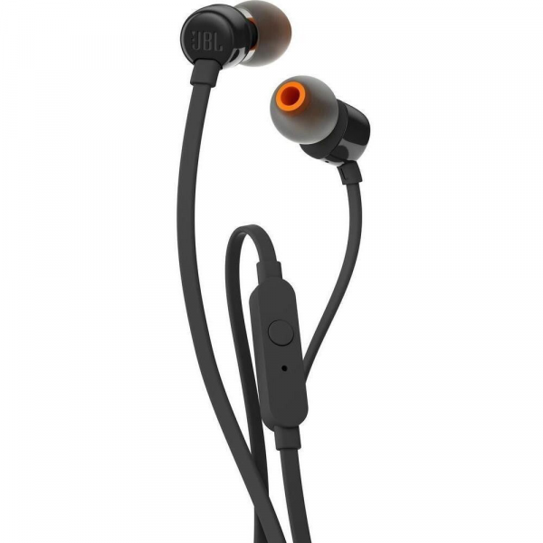 Căști cu fir JBL T110 Eco Black Căști cu fir JBL T110 Eco Black