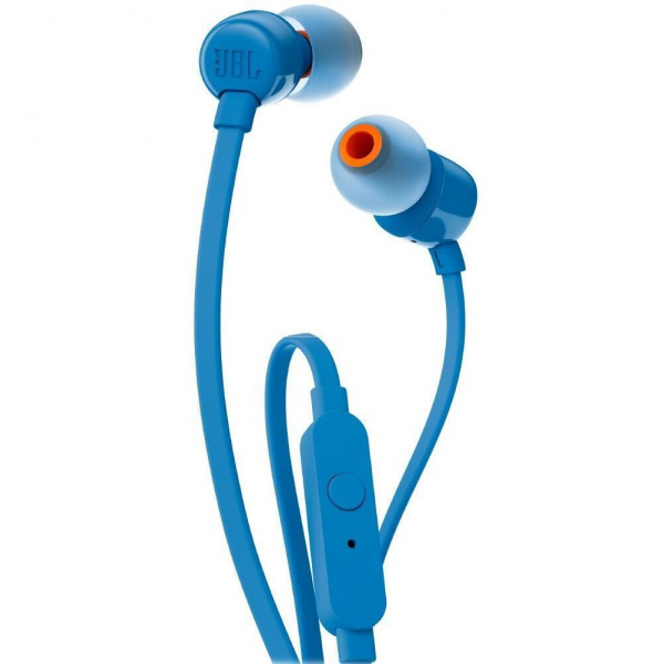 Наушники проводные JBL T110 Blue Наушники проводные JBL T110 Blue