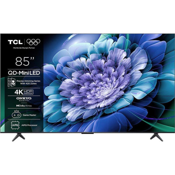 Телевизор TCL MiniLED Smart 85C69K, Ultra HD 4K Телевизор TCL MiniLED Smart 85C69K, Ultra HD 4K