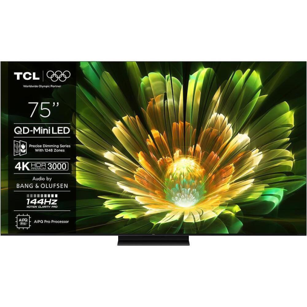 Televizor TCL MiniLED Smart 75C79K, Ultra HD 4K