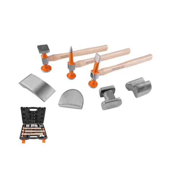 Set 7 ciocane Wokin pentru indreptarea caroseriei auto (Industrial) Set 7 ciocane Wokin pentru indreptarea caroseriei auto (Industrial)