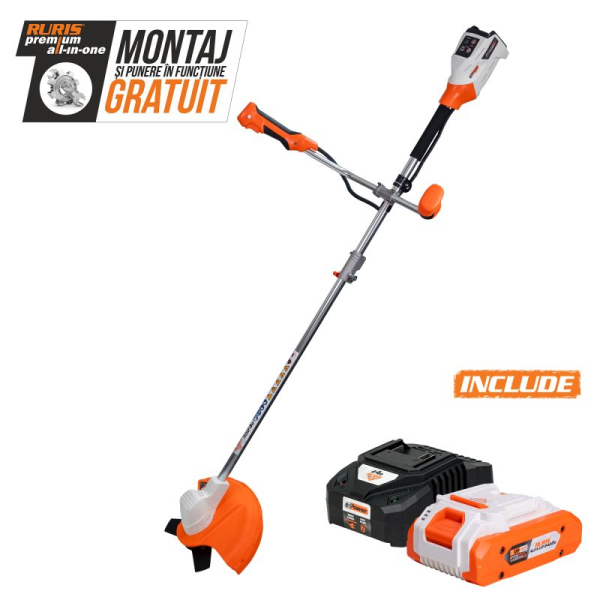Trimmer cu acumulator RURIS 3024e Power Alfa UP Trimmer cu acumulator RURIS 3024e Power Alfa UP