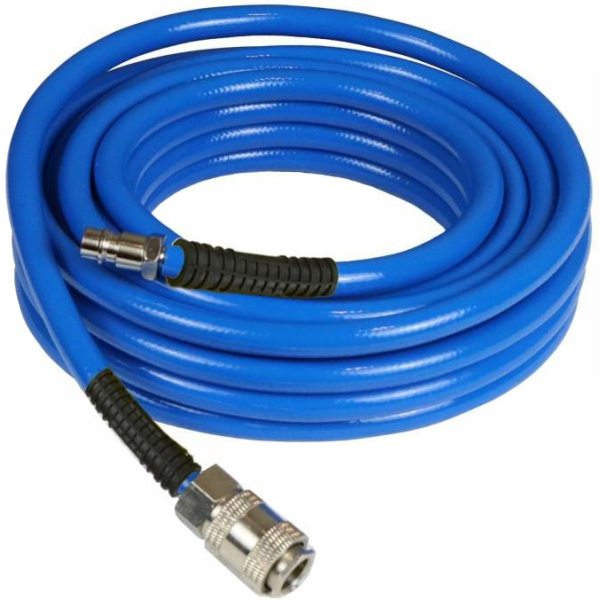 Furtun de aer spiralat TechnoWorker 20m (Cuplaj rapid) Furtun de aer spiralat TechnoWorker 20m (Cuplaj rapid)