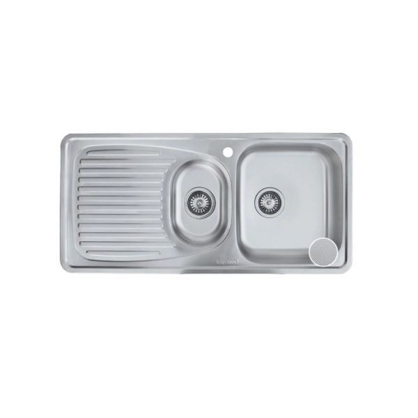 Chiuveta blat 2 cuve: inox FREDDO: 1000x500: SN9011D Chiuveta blat 2 cuve: inox FREDDO: 1000x500: SN9011D