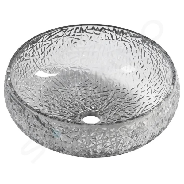 Раковина из закаленного стекла SanDonna Onyx Bol (Серый) Раковина из закаленного стекла SanDonna Onyx Bol (Серый)