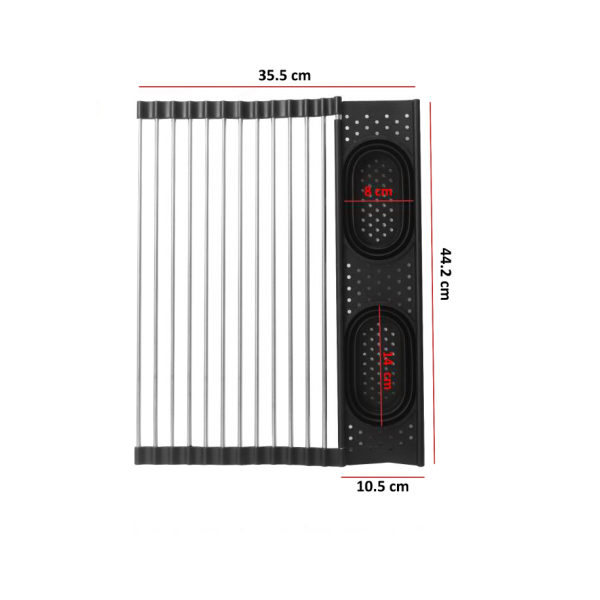 Suport rulant pentru uscare vase (14 tuburi) Suport rulant pentru uscare vase (14 tuburi)