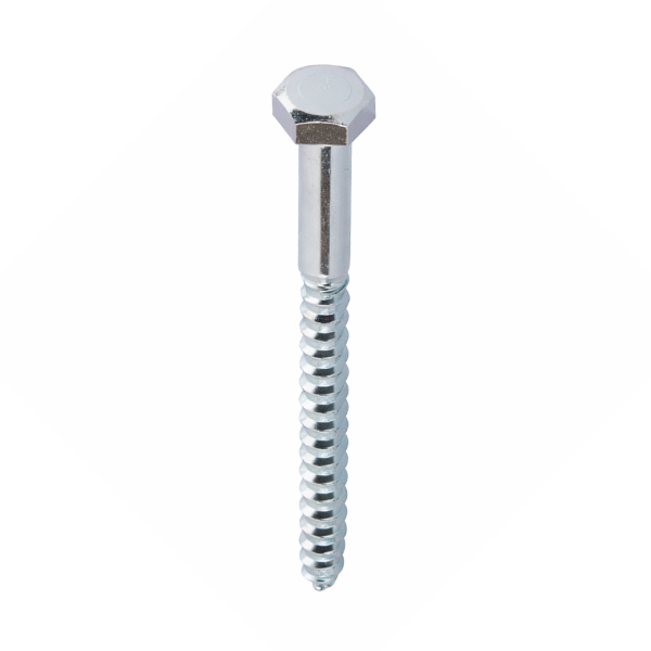 Surub 12x120 cu cap hexagonal, zinc (2buc) METRIC Surub 12x120 cu cap hexagonal, zinc (2buc) METRIC