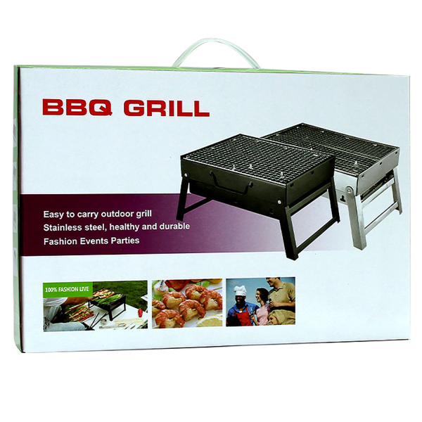 Мангал BBQ 43 см на 29 см на 22 см Мангал BBQ 43 см на 29 см на 22 см