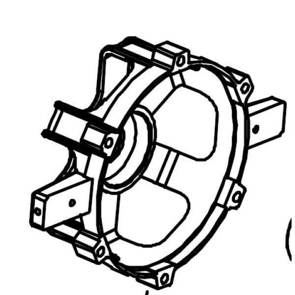 Capac suport motor electric compresor aer MV 50/100L Capac suport motor electric compresor aer MV 50/100L