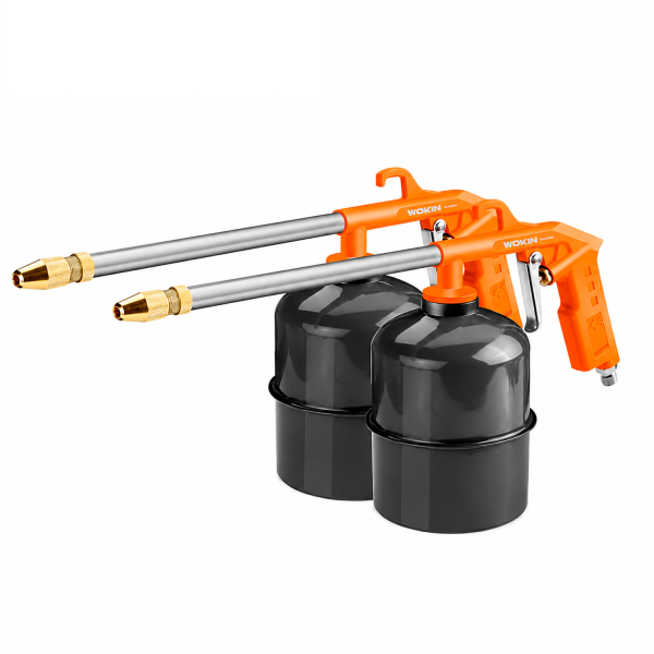 Pistol pneumatic pentru spalat 1000ml WOKIN (2 buc in set) Pistol pneumatic pentru spalat 1000ml WOKIN (2 buc in set)