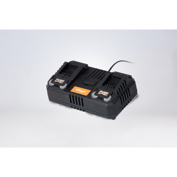 Incarcator dublu baterii FUSE 18V 2x4.5A Incarcator dublu baterii FUSE 18V 2x4.5A