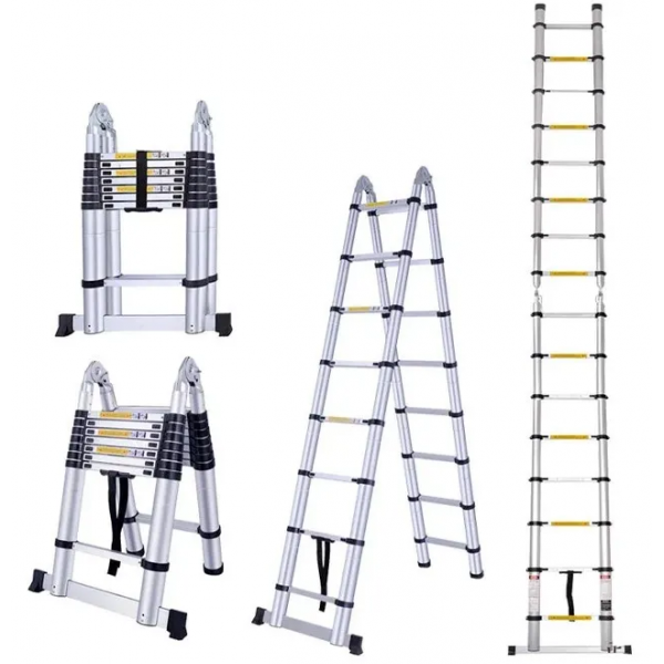 Scara telescopica dubla TechnoWorker 8x2