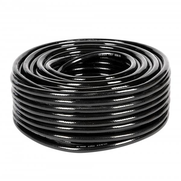 Furtun gaz Micul Fermier negru 50 rola