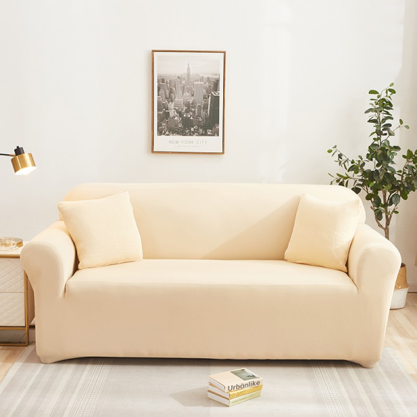 Чехол для дивана Relaxe Home Solid Sofa Cover 3 места (190-230 см) Светло бежевый Чехол для дивана Relaxe Home Solid Sofa Cover 3 места (190-230 см) Светло бежевый