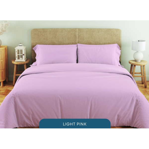 Set de lenjerie pentru pat Relaxe Home Soft Dreams 200 x 220 cm Light Pink Set de lenjerie pentru pat Relaxe Home Soft Dreams 200 x 220 cm Light Pink