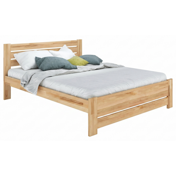 Pat din lemn KLEN Karoline 120 x 200 cm Natural Pat din lemn KLEN Karoline 120 x 200 cm Natural