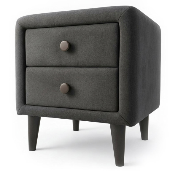 Прикроватная тумбочка MatroLuxe Bella Dark Grey Прикроватная тумбочка MatroLuxe Bella Dark Grey