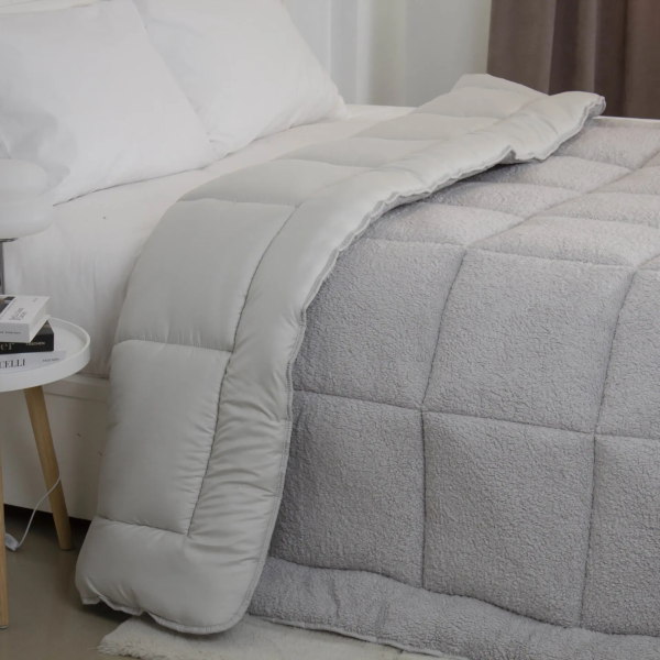 Plapuma TEP Teddy 200 x 210 cm Light Grey Plapuma TEP Teddy 200 x 210 cm Light Grey