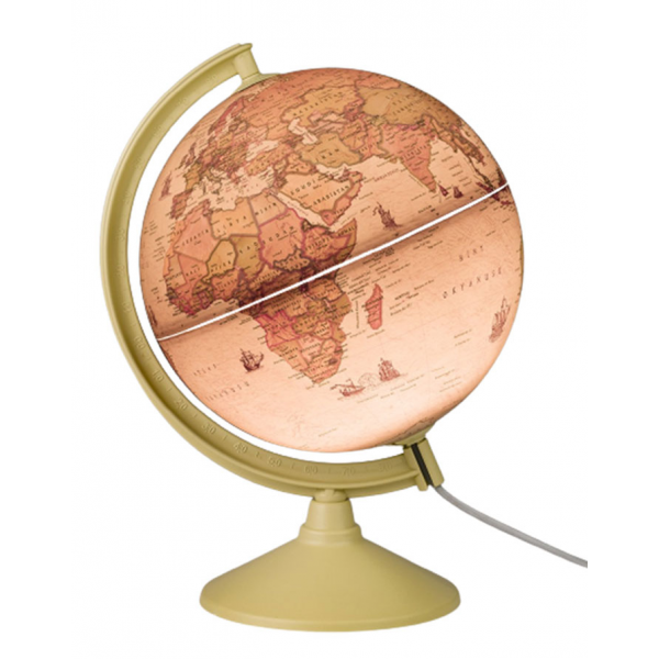Glob Antic d=30cm, cu iluminare RO