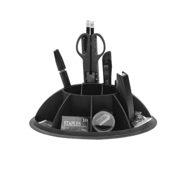 Set birou FOROFIS din 11 piese plastic (negru) Set birou FOROFIS din 11 piese plastic (negru)