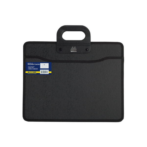 Geanta, BUROMAX, 2 despartituri B4, neagra Geanta, BUROMAX, 2 despartituri B4, neagra