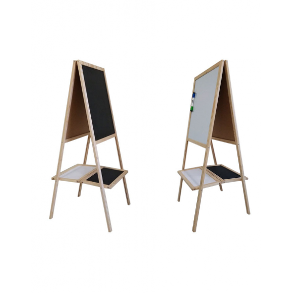Tabla witeboard 40x50cm INTERPANO alb/NEGRU magnetica