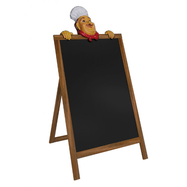 Tabla creta Neagra 60x85cm pentru Meniu
