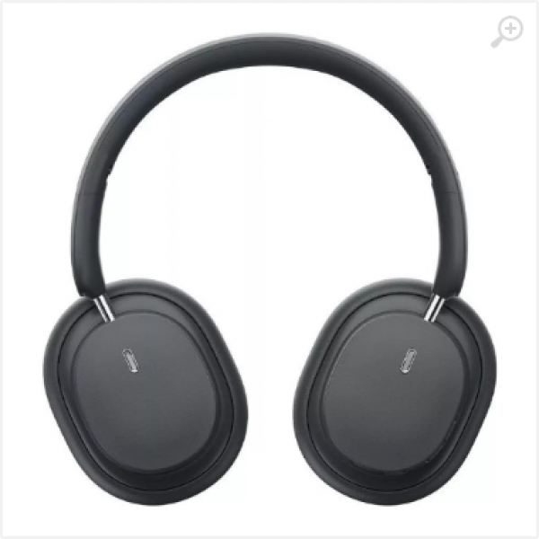 Baseus Encok Wireless Headphones Bowie H1i, Black, Hi-Res, Lossless Audio, Reduce Ambient Noises By Up to 95%, Immersive 3D Spatial Audio, Music Time: About 100
