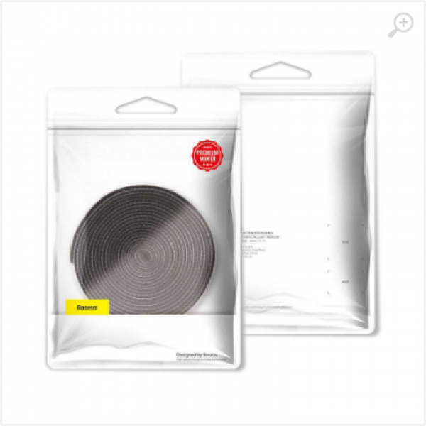 Organizer Baseus Colourful Circle Velcro Strap 3м Gray ACMGT-F0G