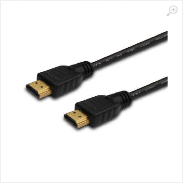Cable HDMI M to HDMI M 10m v1.4 SAVIO CL-34 gold-plated, ethernet / 3D