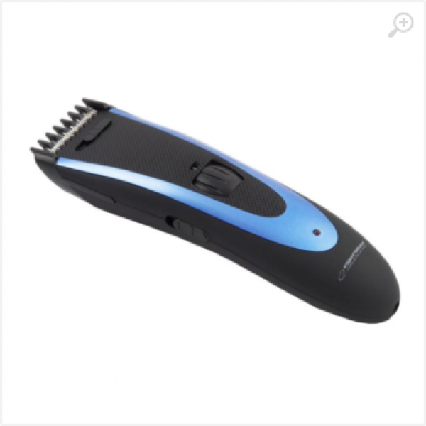 Hair Clipper Esperanza APOLLO EBC004 Black-Blue, Powerfull, 1.5 mm - 24 mm hair cut lenght, Safe and reliable, Cordless operation, Power supply: built-in Hair Clipper Esperanza APOLLO EBC004 Black-Blue, Powerfull, 1.5 mm - 24 mm hair cut lenght, Safe and reliable, Cordless operation, Power supply: built-in