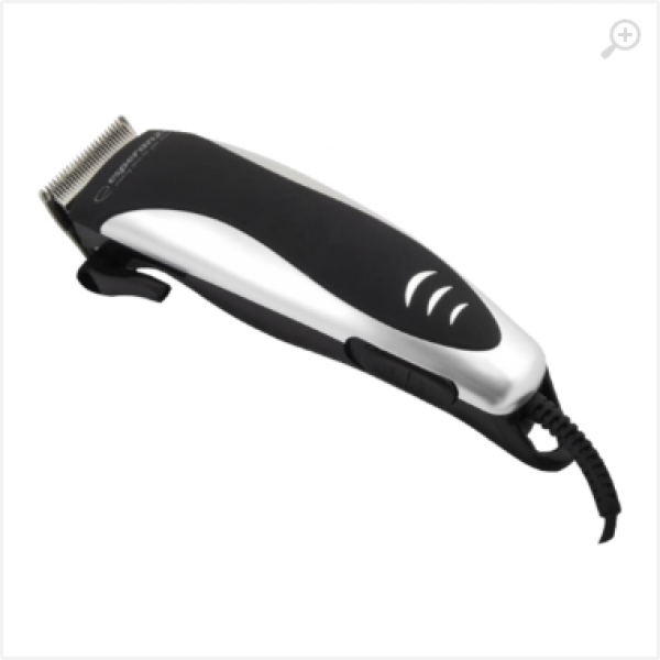 Hair Clipper Esperanza GALLANT EBC005 Black-Silver, Powerfull, Outstanding performance , High stability , Safe and reliable, 4 extra attachment combs, Oil for Hair Clipper Esperanza GALLANT EBC005 Black-Silver, Powerfull, Outstanding performance , High stability , Safe and reliable, 4 extra attachment combs, Oil for