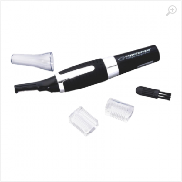 Trimmer Esperanza THOR EBG005, Nose, Ear, eyebrows, Stainless steel blade, Gently trims hair, From nose and ears, Perfect for eyebrows, Ergonomic design, Led Trimmer Esperanza THOR EBG005, Nose, Ear, eyebrows, Stainless steel blade, Gently trims hair, From nose and ears, Perfect for eyebrows, Ergonomic design, Led