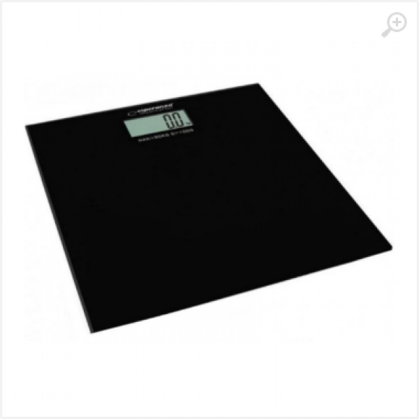 Bath Scale Esperanza AEROBIC EBS002W White, Equipped with four high precision Strain Gauge sensors, Capacity 180kg /396LB, Division 100 g/0.2LB, Power saving