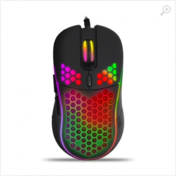 Mouse Esperanza ANTEROS MX305, Gaming mouse, 2400dpi, optical sensor, RGB LED, USB-C braided cable