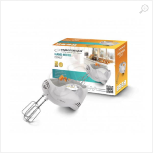 Hand Mixer Esperanza DONUT EKM009, 250W Hand Mixer Esperanza DONUT EKM009, 250W