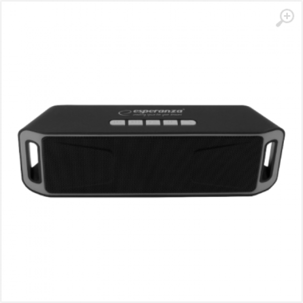 Esperanza FOLK EP126KE, Bluetooth Portable Speaker, power: 6W (2 x 3W), Black/Gray, Built-in FM Radio, Bluetooth profiles: A2DP, AVRCP, HFP, HSP, Bluetooth Esperanza FOLK EP126KE, Bluetooth Portable Speaker, power: 6W (2 x 3W), Black/Gray, Built-in FM Radio, Bluetooth profiles: A2DP, AVRCP, HFP, HSP, Bluetooth