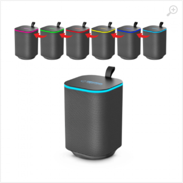 Esperanza SAKARA EP155, Bluetooth Portable Speaker, power: 10W, RGB Illumination, Bluetooth profiles: A2DP, AVRCP, HFP, HSP, Bluetooth version: 5.0, Built-in Esperanza SAKARA EP155, Bluetooth Portable Speaker, power: 10W, RGB Illumination, Bluetooth profiles: A2DP, AVRCP, HFP, HSP, Bluetooth version: 5.0, Built-in