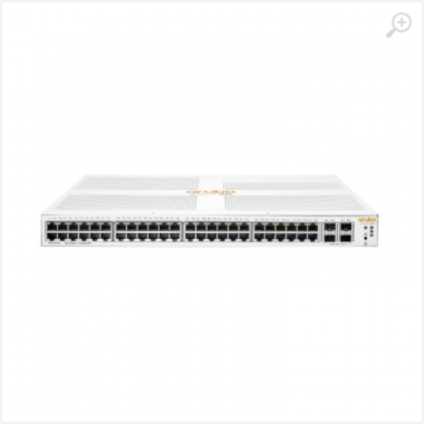 HPE 1930 48G 4SFP+ Switch, 48-port RJ-45 10/100/1000 ports, Layer 2 switching, 4-SFP+ 100/1000/10000 Mbps ports, VLANs, IGMP Snooping, link aggregation trunking HPE 1930 48G 4SFP+ Switch, 48-port RJ-45 10/100/1000 ports, Layer 2 switching, 4-SFP+ 100/1000/10000 Mbps ports, VLANs, IGMP Snooping, link aggregation trunking