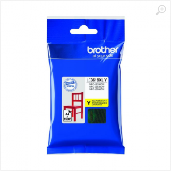 Brother original ink LC-3619XLY, yellow, 1500str., Brother MFCJ2330, 3530, 3930