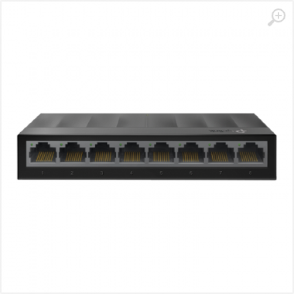 TP-LINK LS1008 8-port Desktop Switch, 8 10/100M RJ45 ports, Plastic case TP-LINK LS1008 8-port Desktop Switch, 8 10/100M RJ45 ports, Plastic case